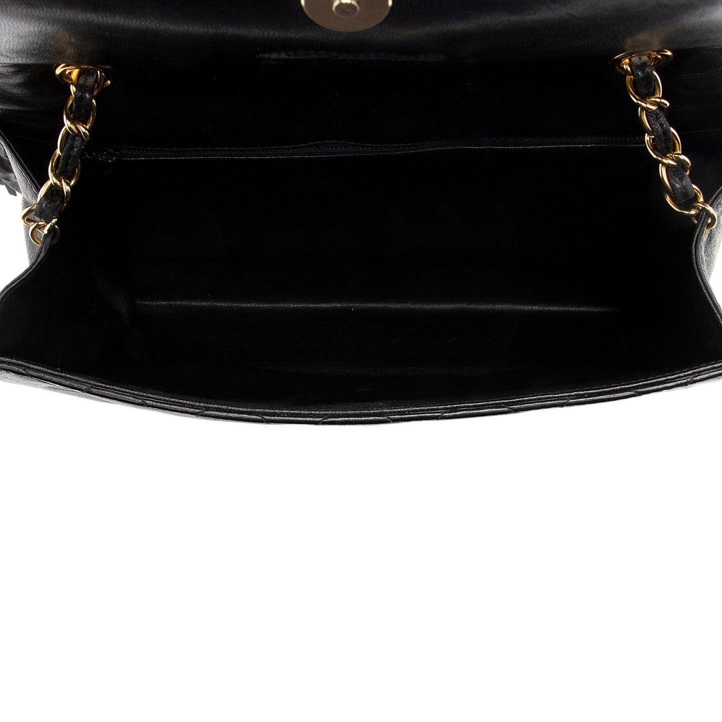 Chanel Vintage Lambskin Tassel Flap Bag