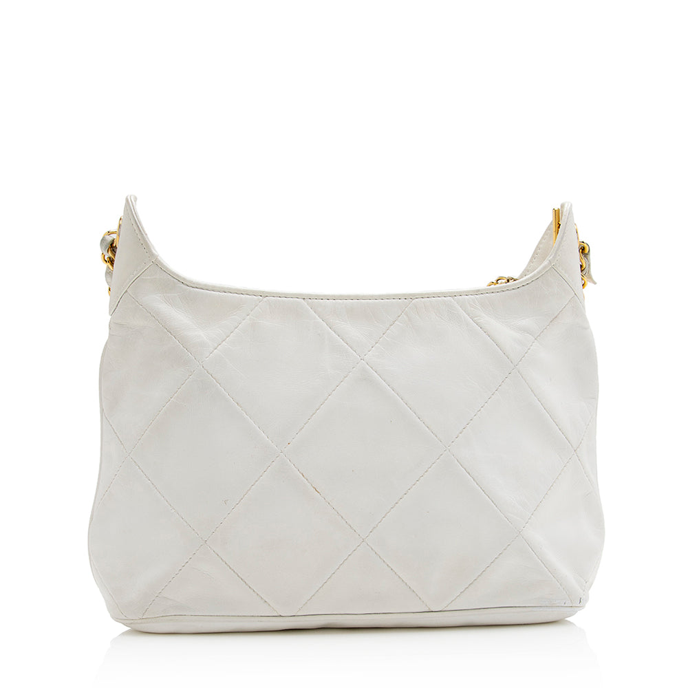Chanel Vintage Lambskin Tassel Shoulder Bag (SHF-20875)