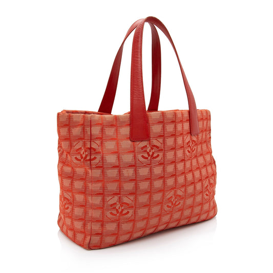 Luxury Chanel Vintage Nylon Travel Ligne Large Tote (SHF-sx8m6y)