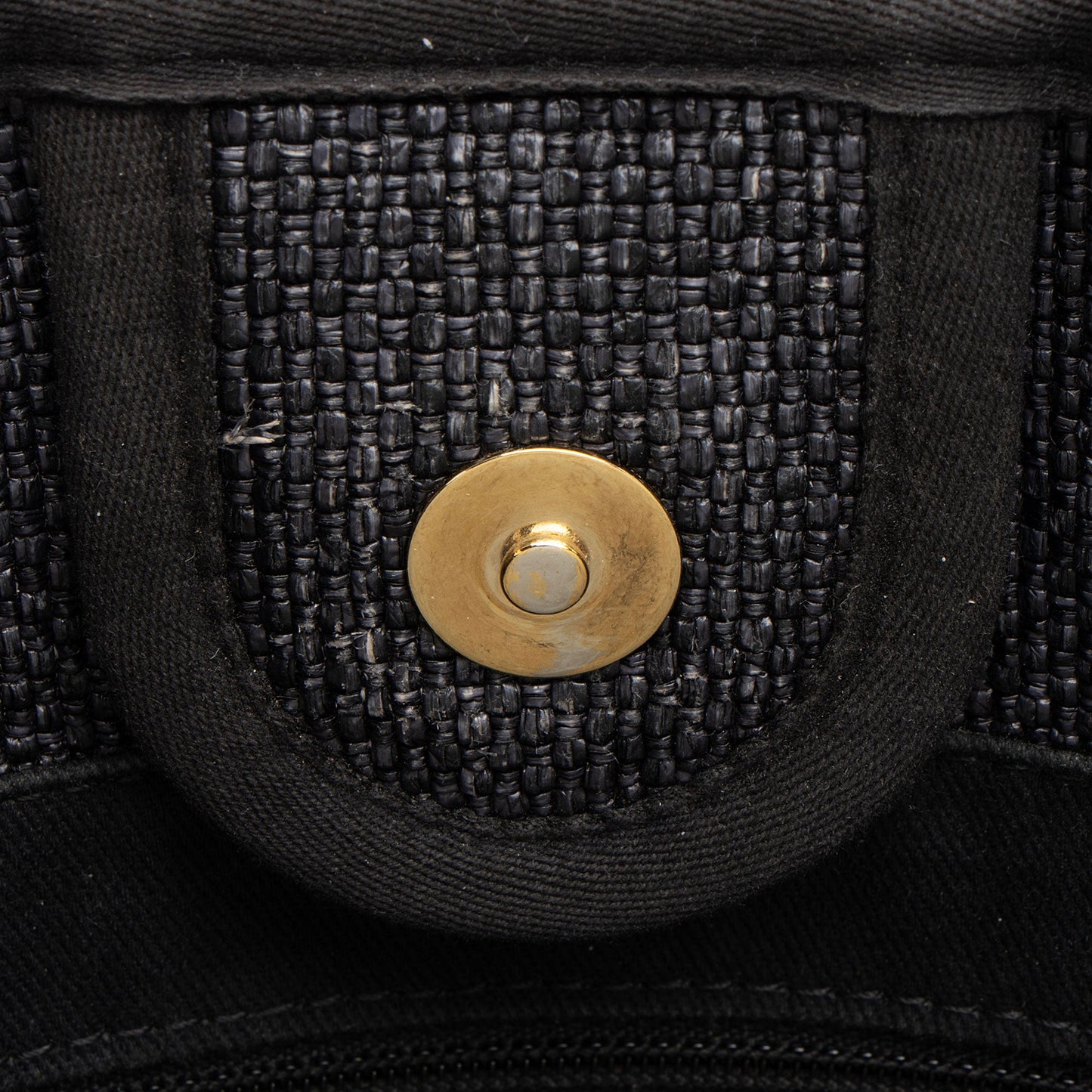 Chanel Woven Straw Deauville Small Tote
