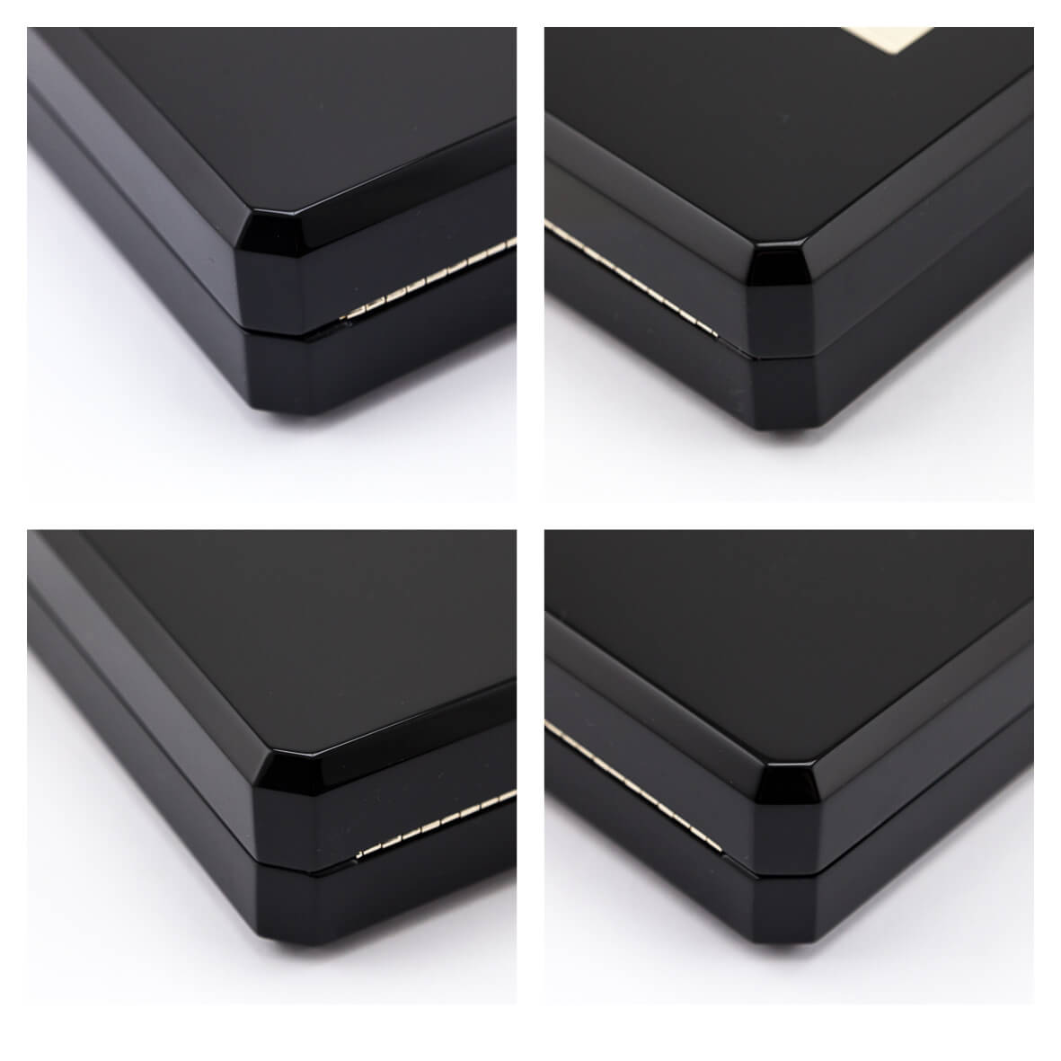 Chanel Black Plexiglass Perfume Bottle Minaudiere