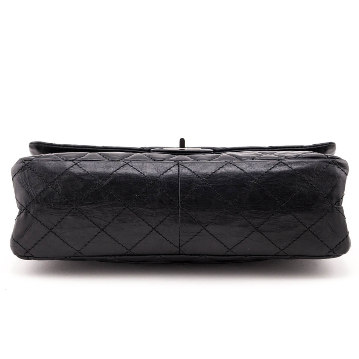 Chanel Black Quilted Aged Calfskin 2.55 Reissue 226 Flap Bag