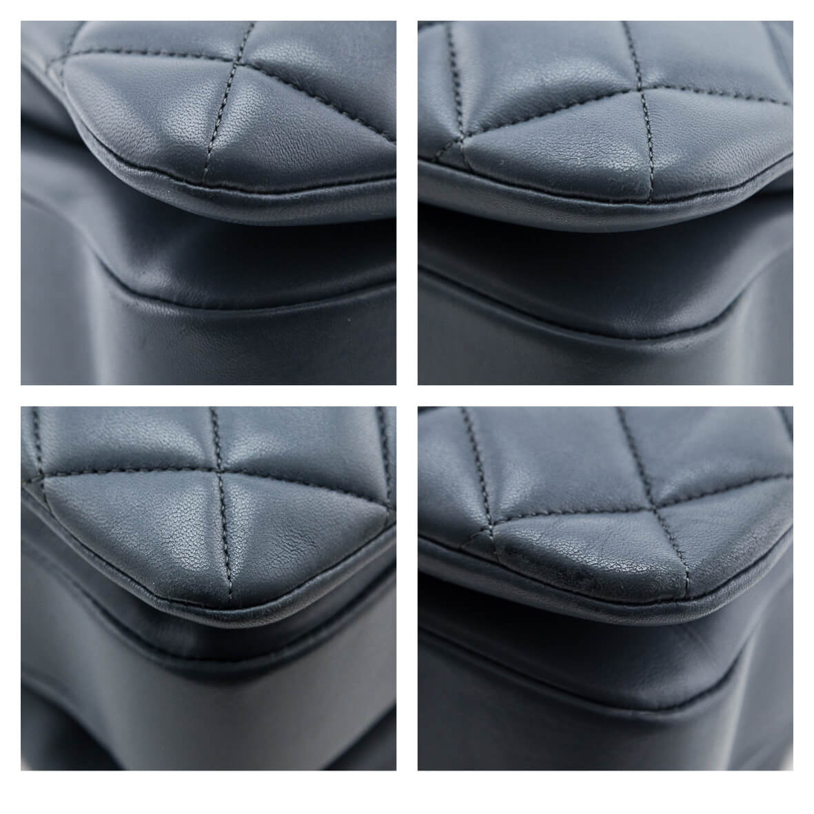 Chanel Blue Quilted Lambskin Large Trendy CC Top Handle GHW