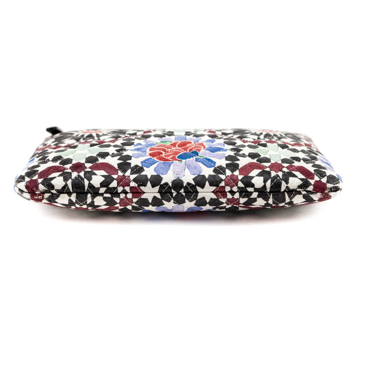 Chanel Multicolor Quilted Glazed Lambskin Small Paris Dubai Pouch