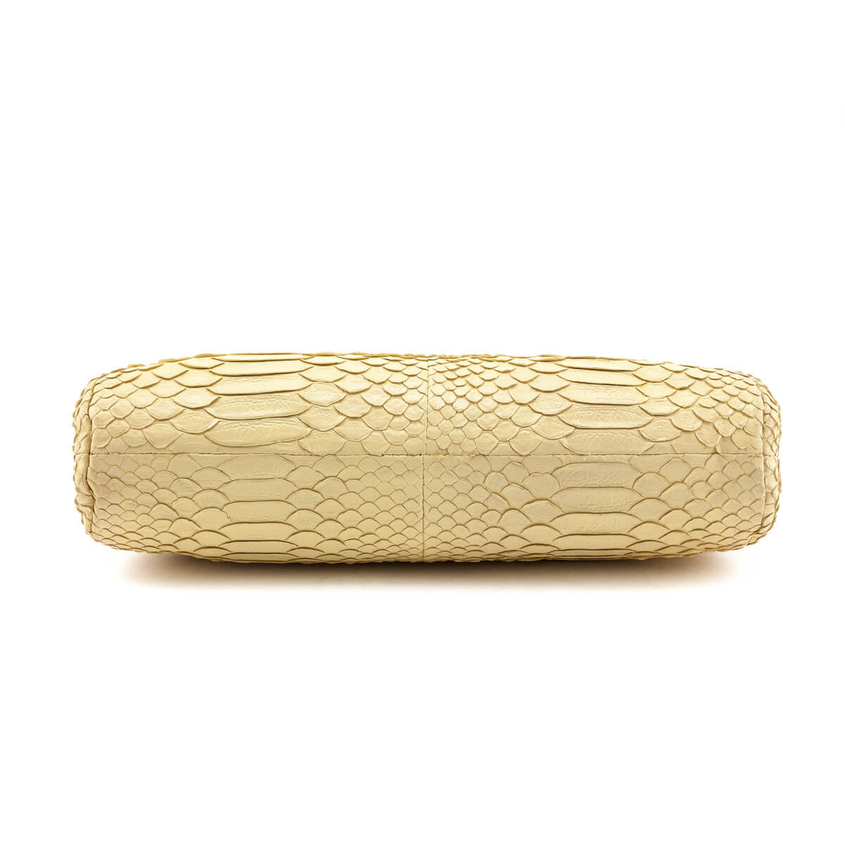 Chanel Natural Python Vintage Timeless Clutch