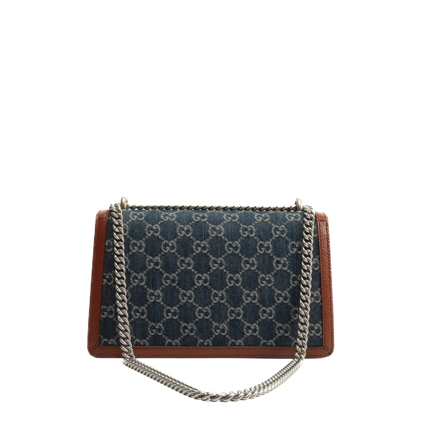 Luxury Gucci GG Small Dionysus Shoulder Denim