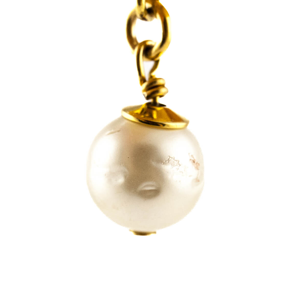 Chanel Pearl Vintage Cuff Links