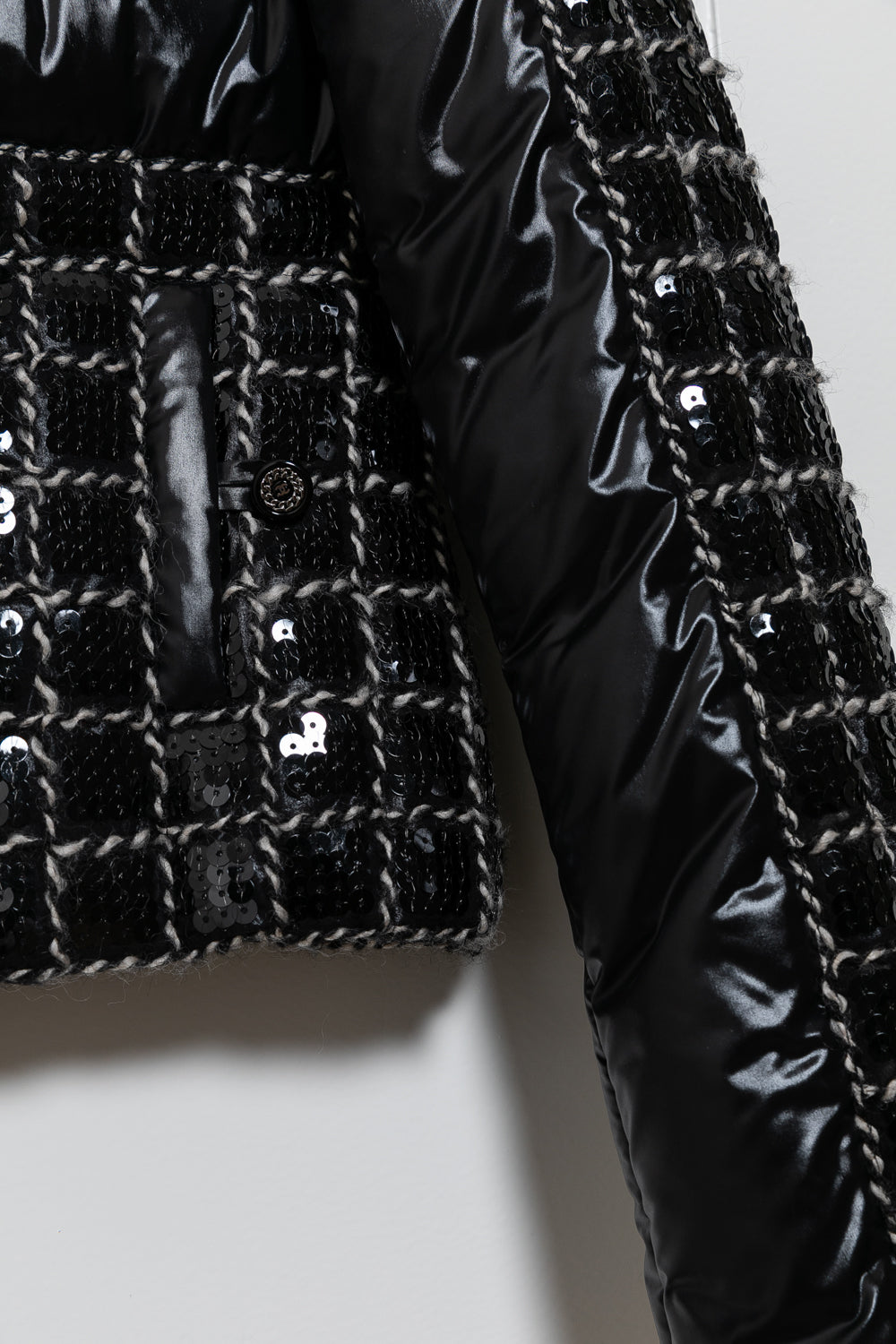 CHANEL Jacket Down Sequins