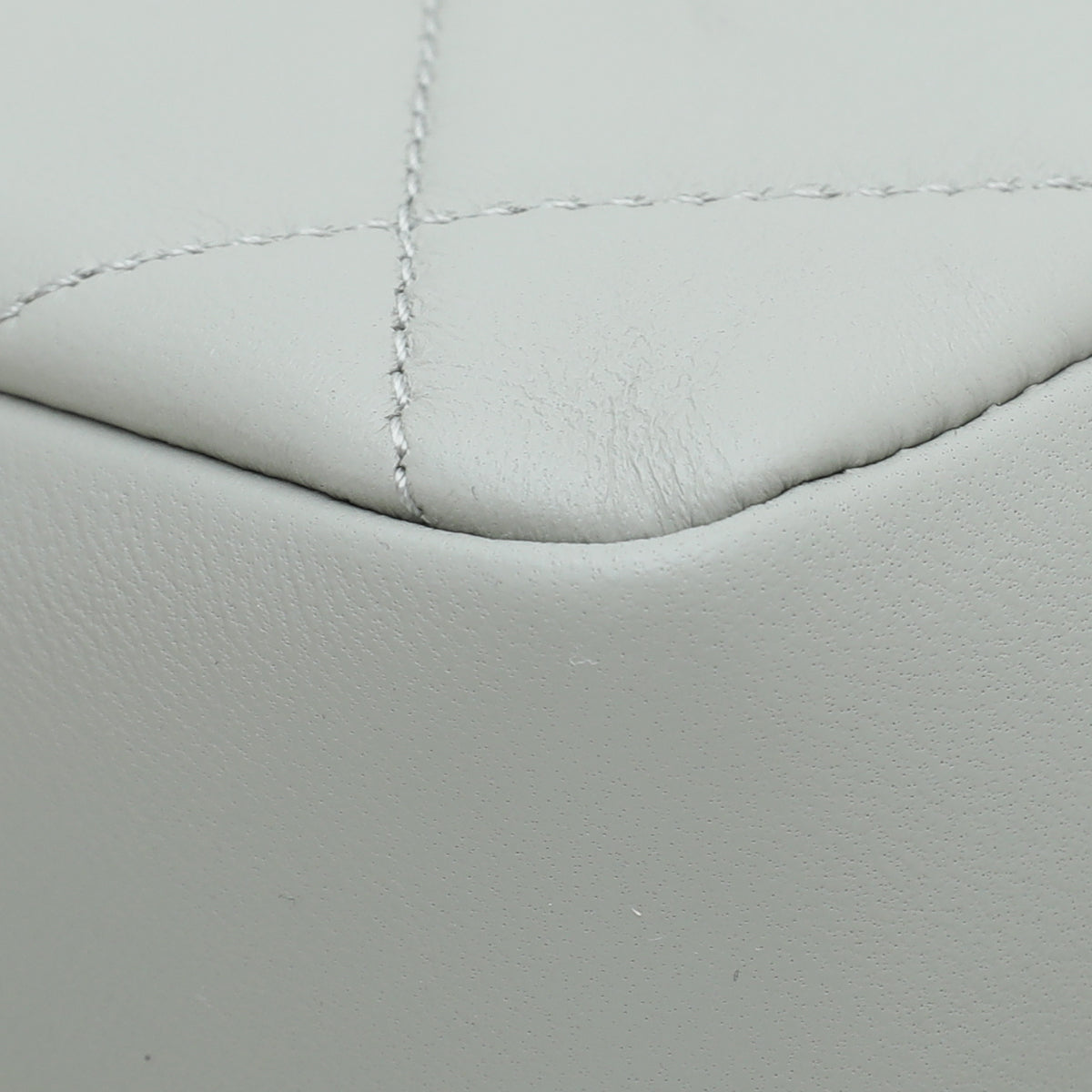 Chanel Grey CC Resin Bi-Color Chain Flap Medium Bag