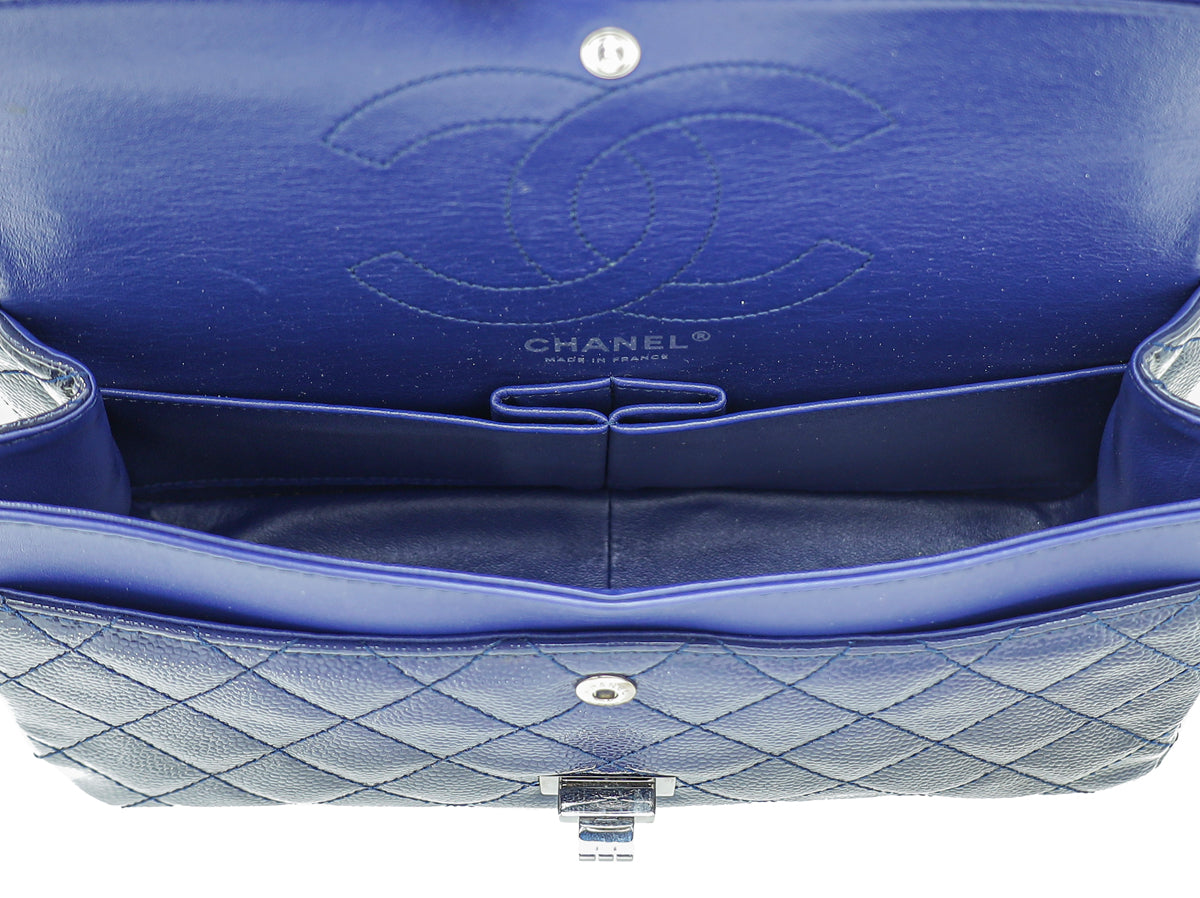 Chanel Navy Blue 2.55 Reissue Double Flap 226 Bag