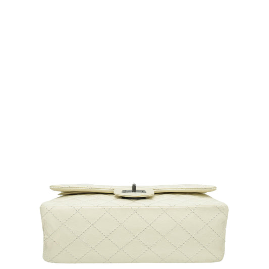 Chanel Cream 2.55 Reissue Double Flap 225 Bag
