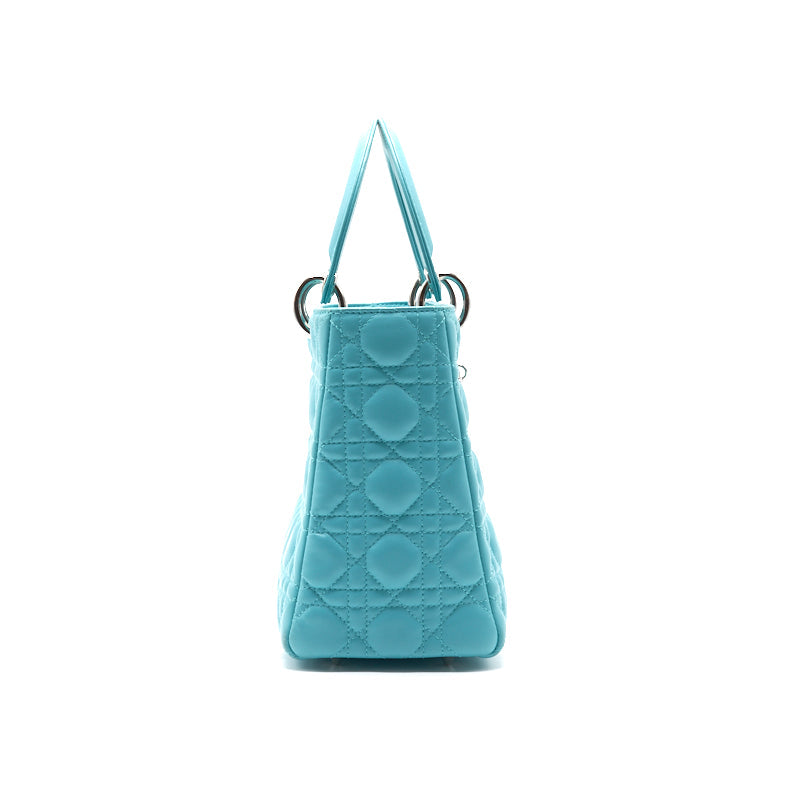 Luxury Dior Medium Lady Luxury Dior Tote Lake Blue
