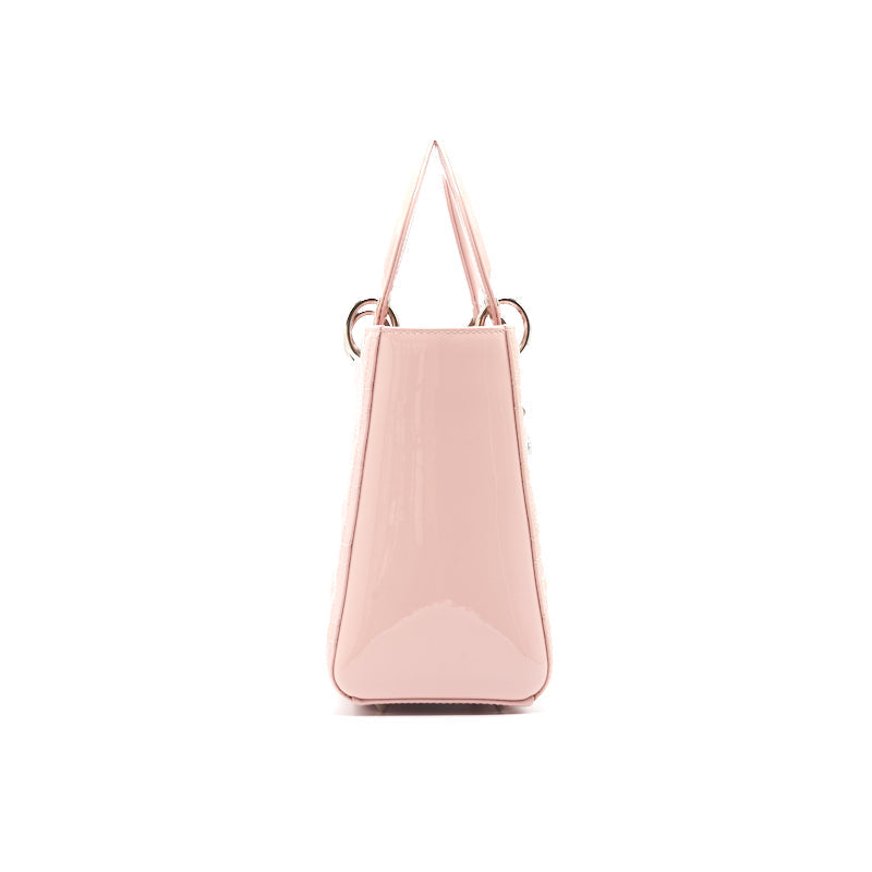 Luxury Dior Medium Lady Luxury Dior Tote in Patent Leather
