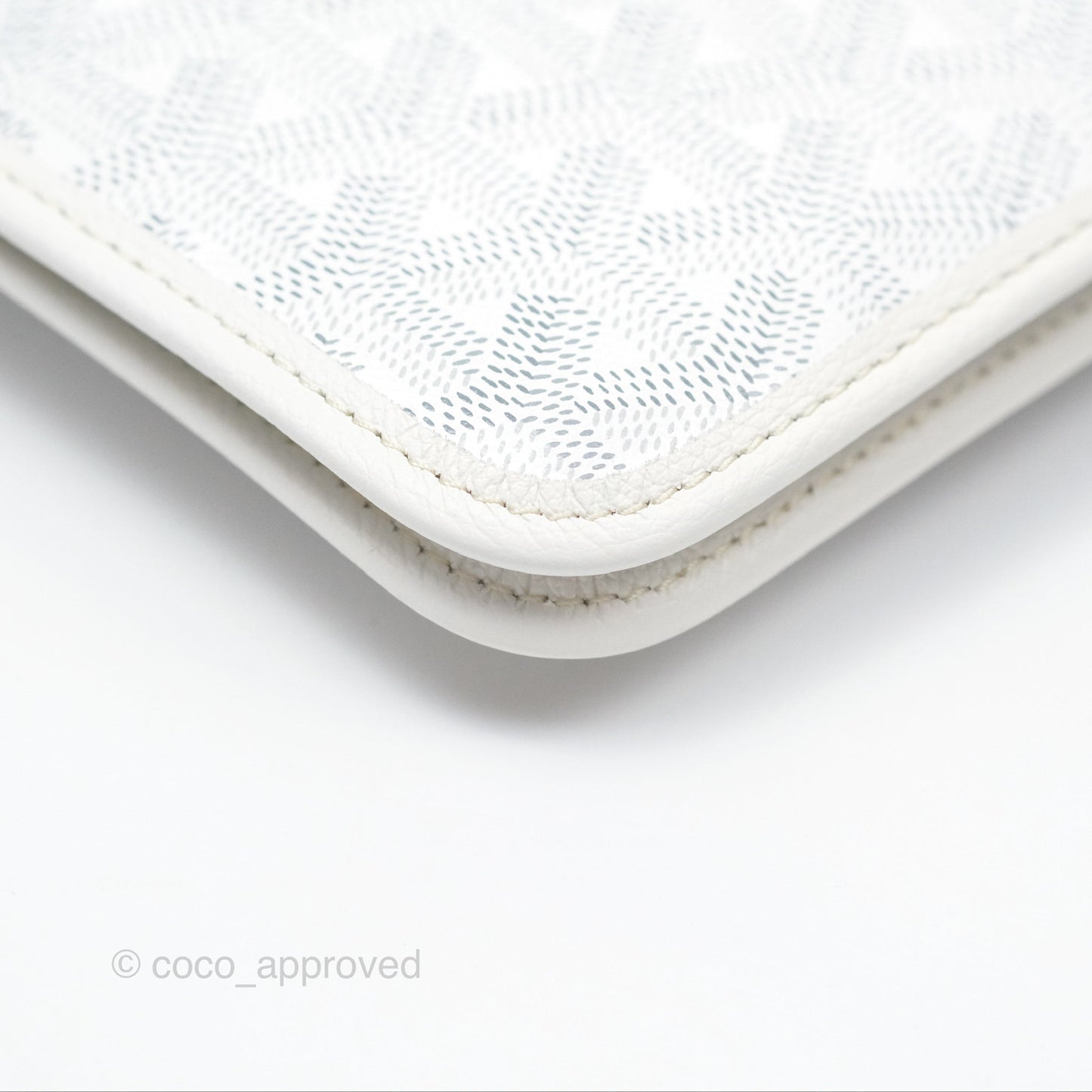 Goyard Plumet Pocket Wallet White