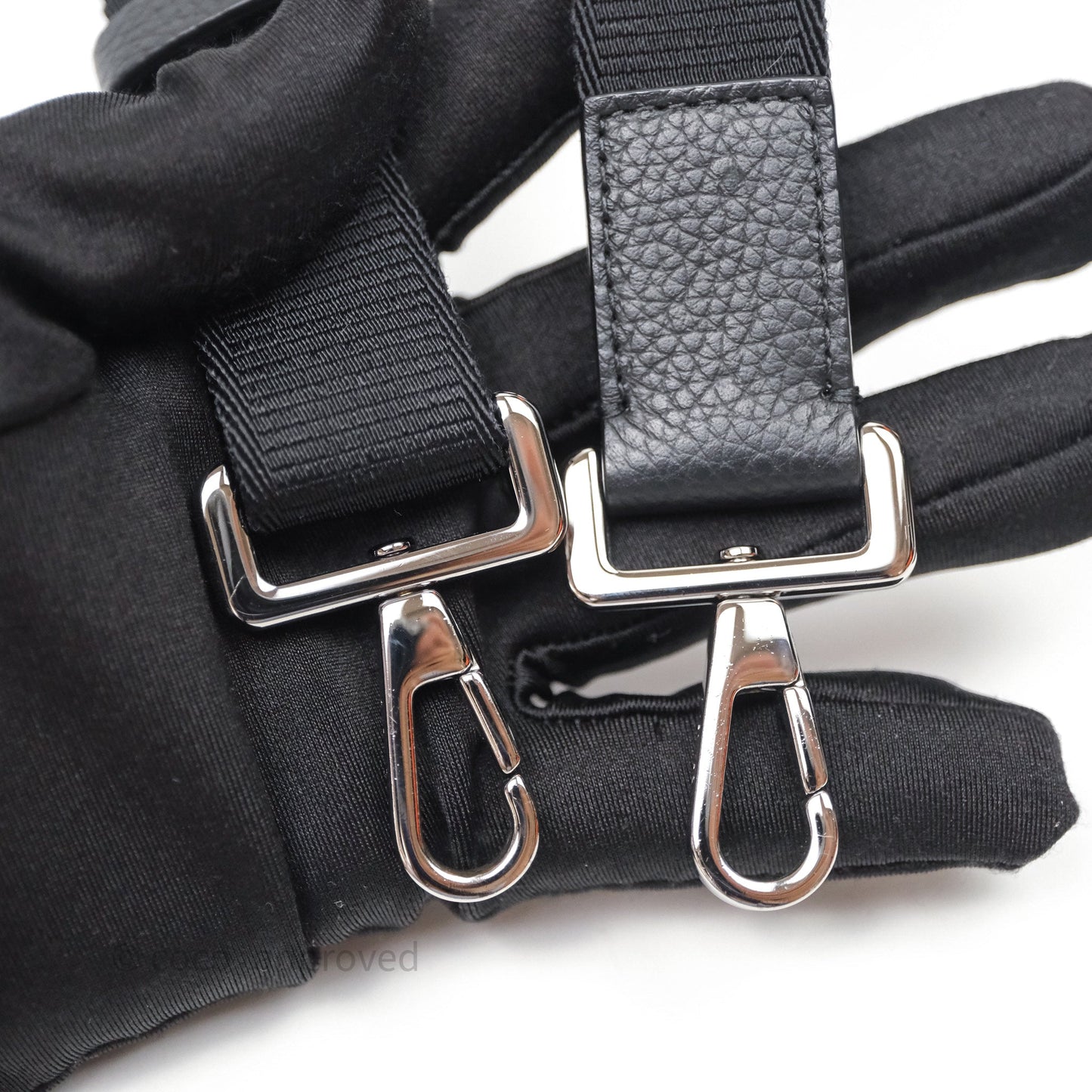 Christian Dior Men's Crossbody Bag Black Oblique Canvas