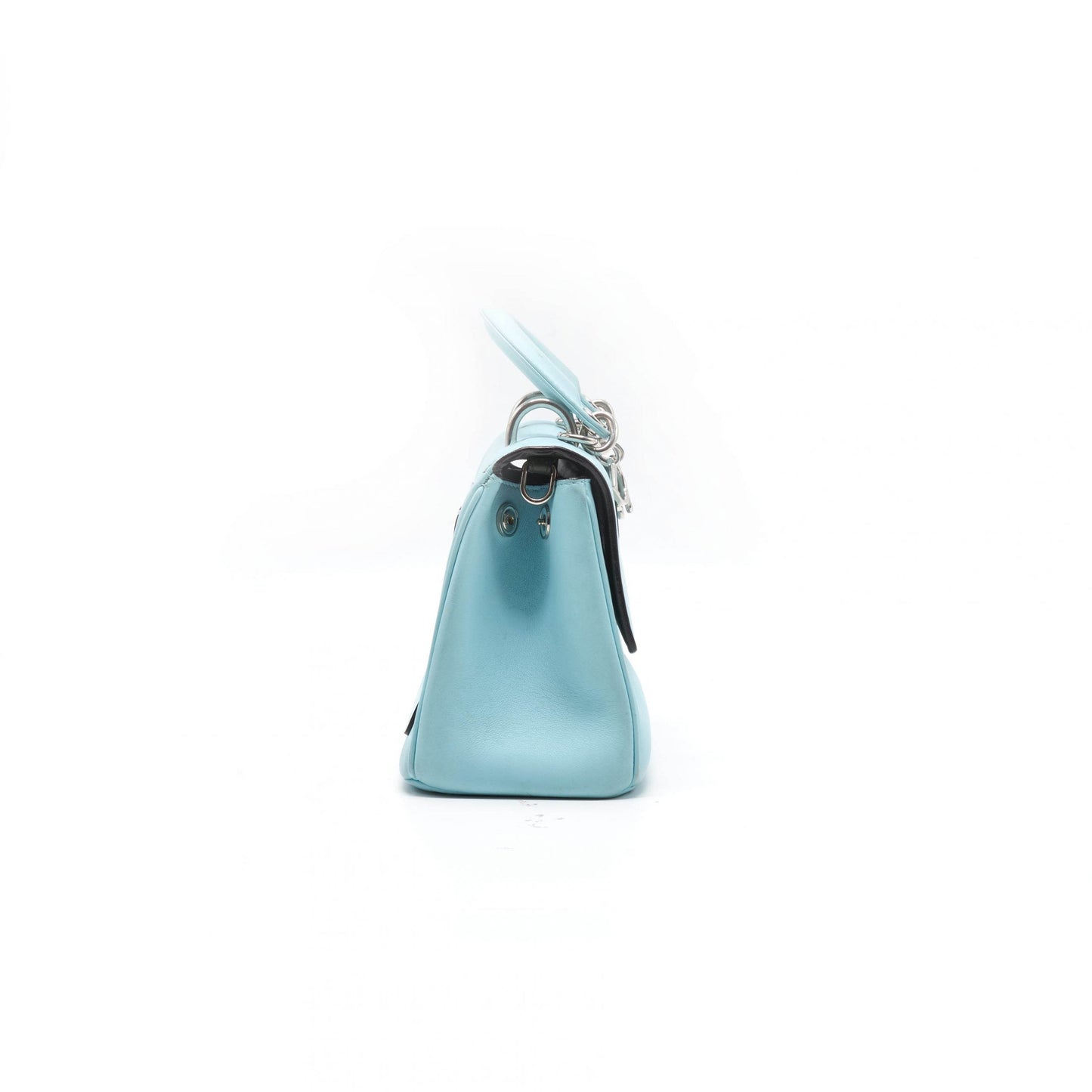 Luxury Dior Turquoise Leather Mini Be Luxury Dior Shoulder Bag