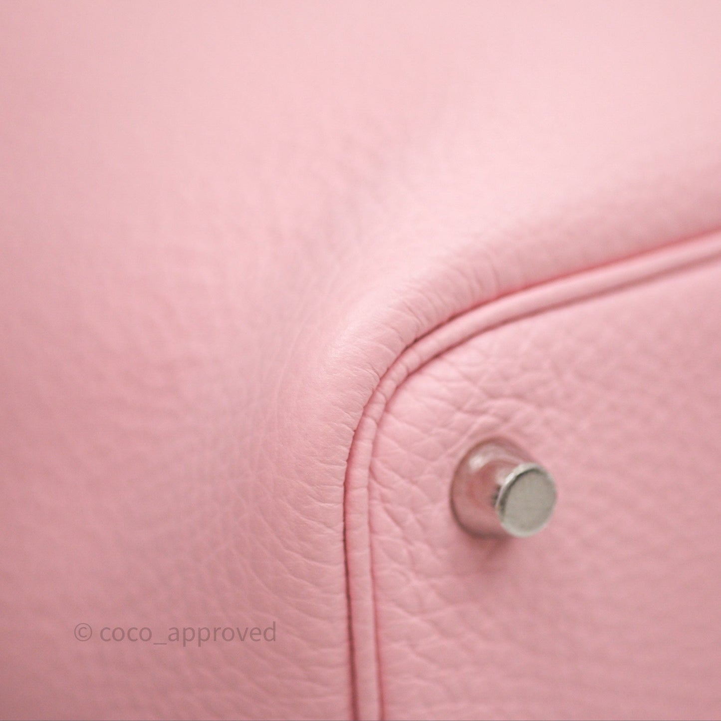 Hermès Picotin 18 Rose Sakura Clemence Palladium Hardware