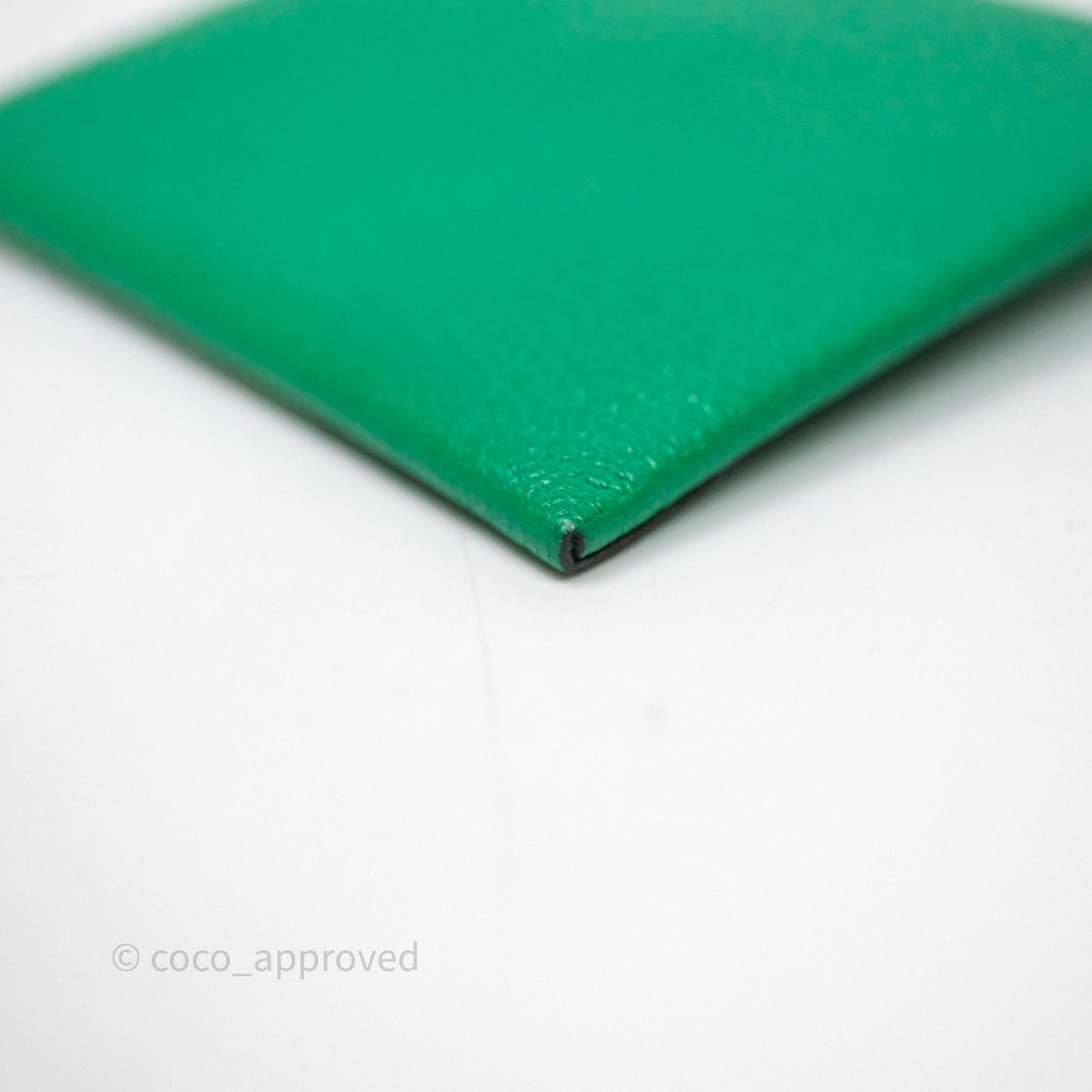 Hermès Bastia Coin Purse Green
