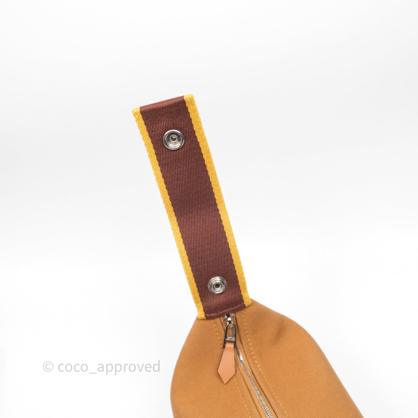 Hermès Small Bride-A-Brac Ocre Canvas