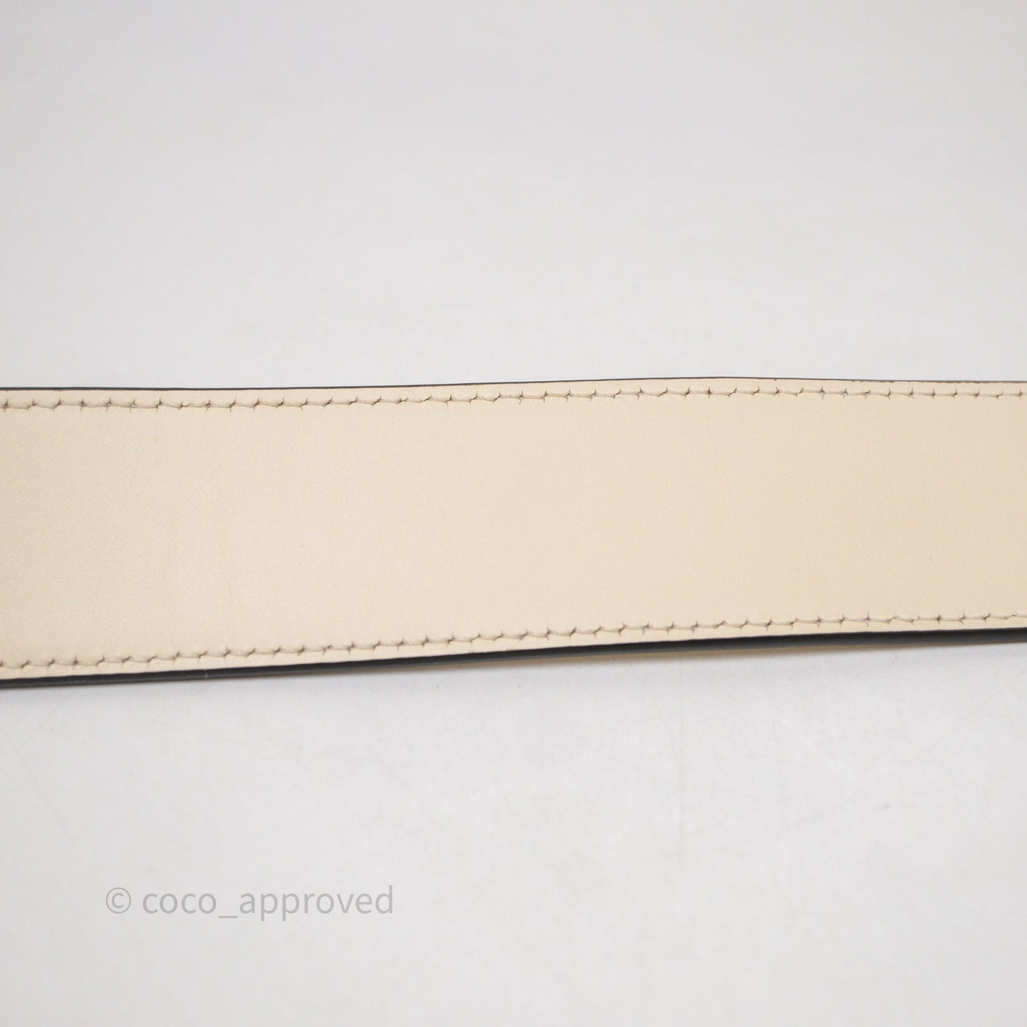 Fendi Braided Leather Baguette Bag Ivory Gold Hardware