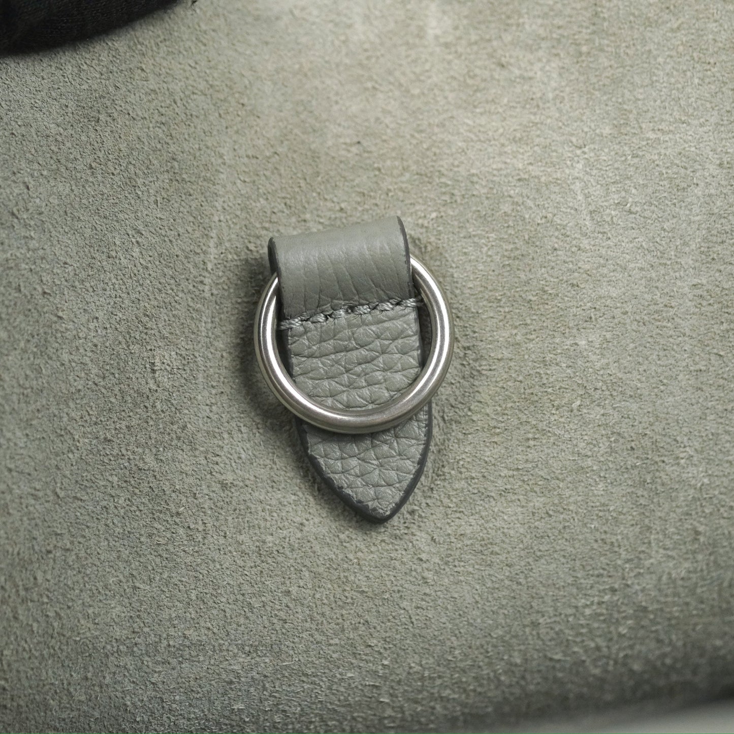 Celine Small Big Bag Grey Supple Grained Leather Silver Hardware