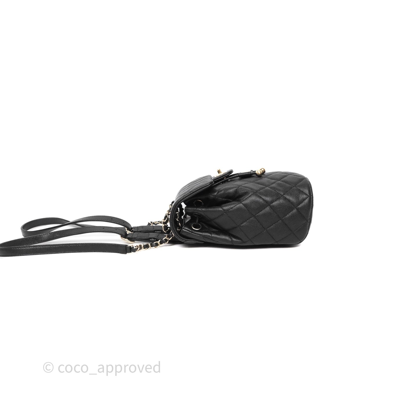 Chanel Urban Spirit Mini Black Caviar Backpack