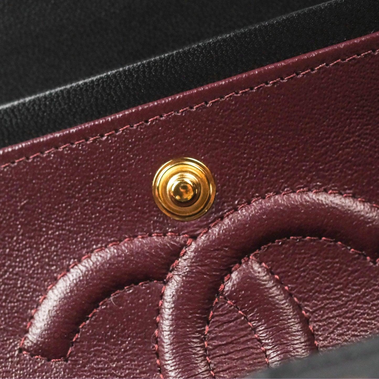 Chanel Small Classic Quilted Flap Black Lambskin Gold Hardware