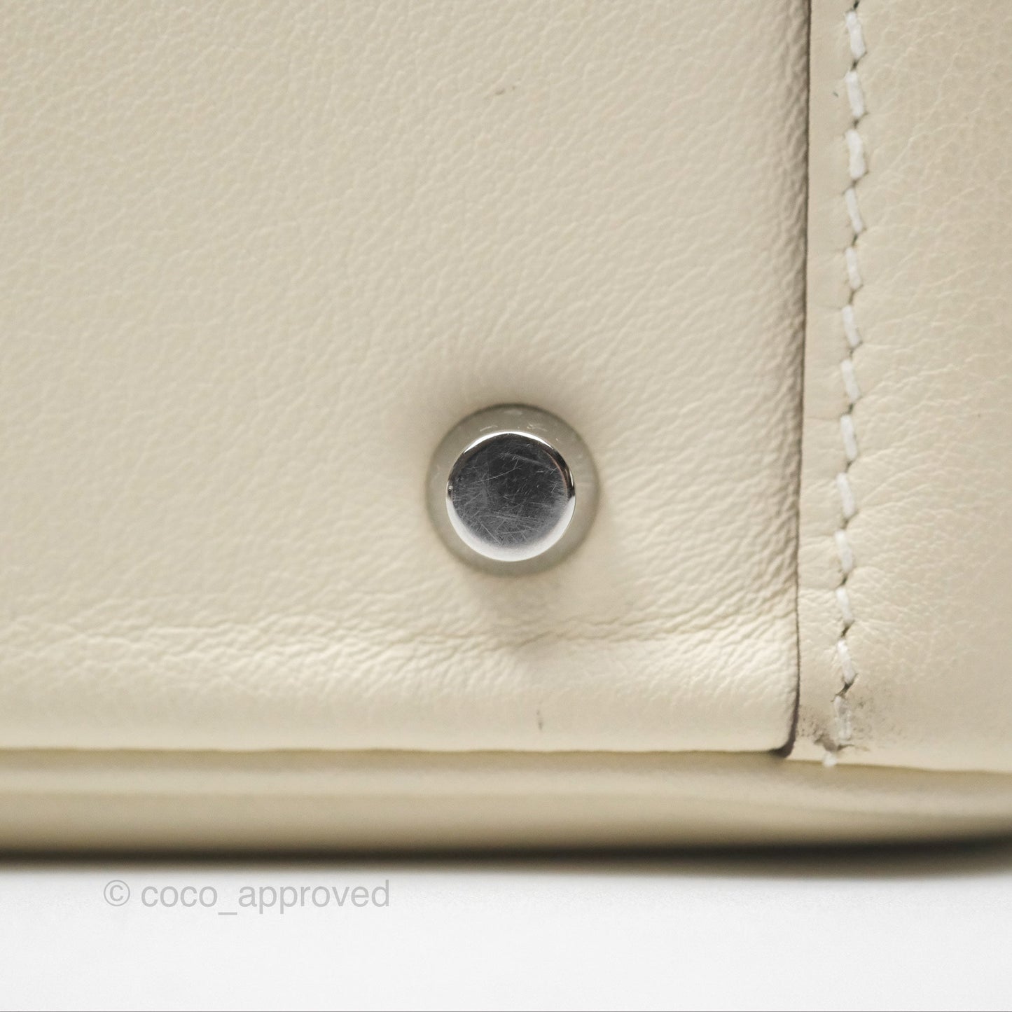 Hermès Mini Lindy 20 Nata I2/ Lime 9R Swift Palladium Hardware