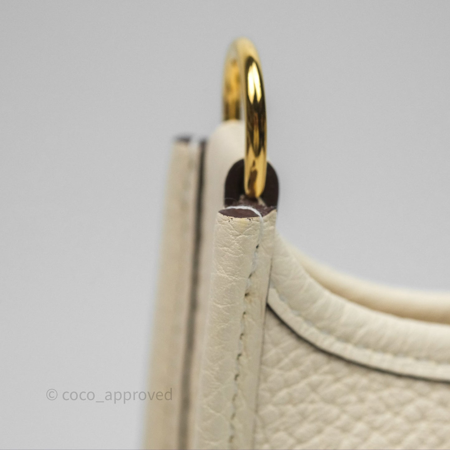 Hermès Mini Evelyne 16 Nata I2 Clemence Gold Hardware