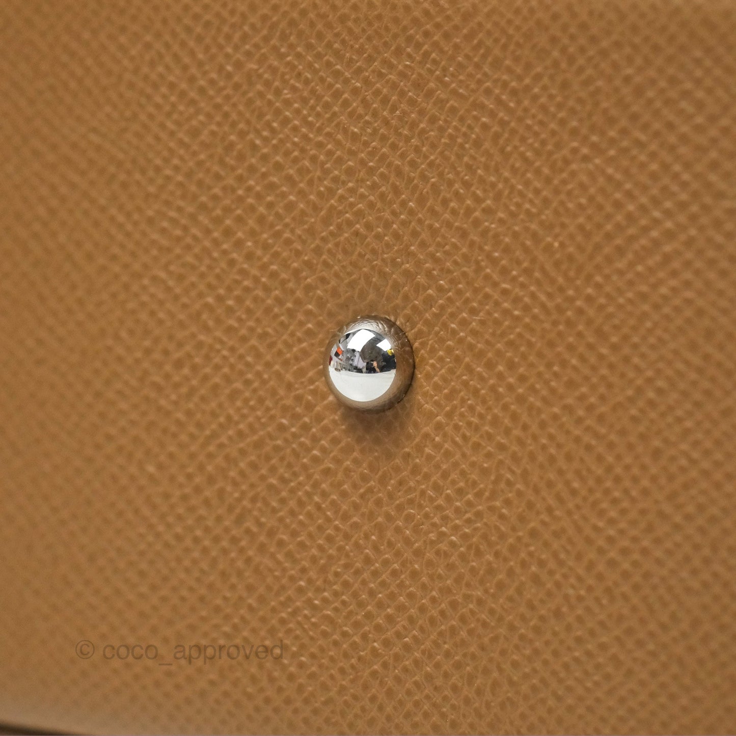 Hermès Bolide 1923 25 Alezan Epsom Palladium Hardware