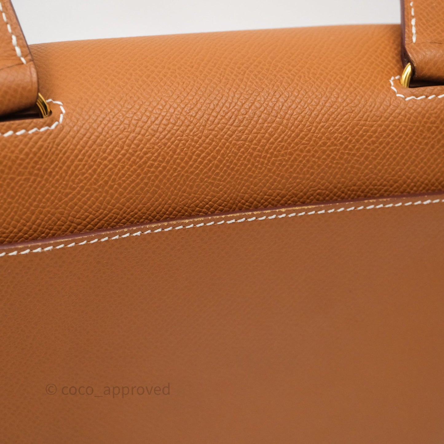 Hermès Della Cavalleria Mini Bag Gold 37 Epsom Gold Hardware