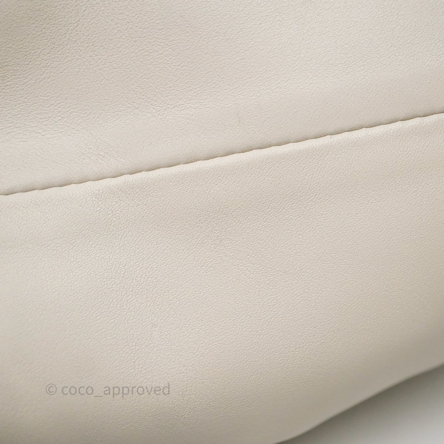 Bottega Veneta The Mini Pouch Ivory Calfskin