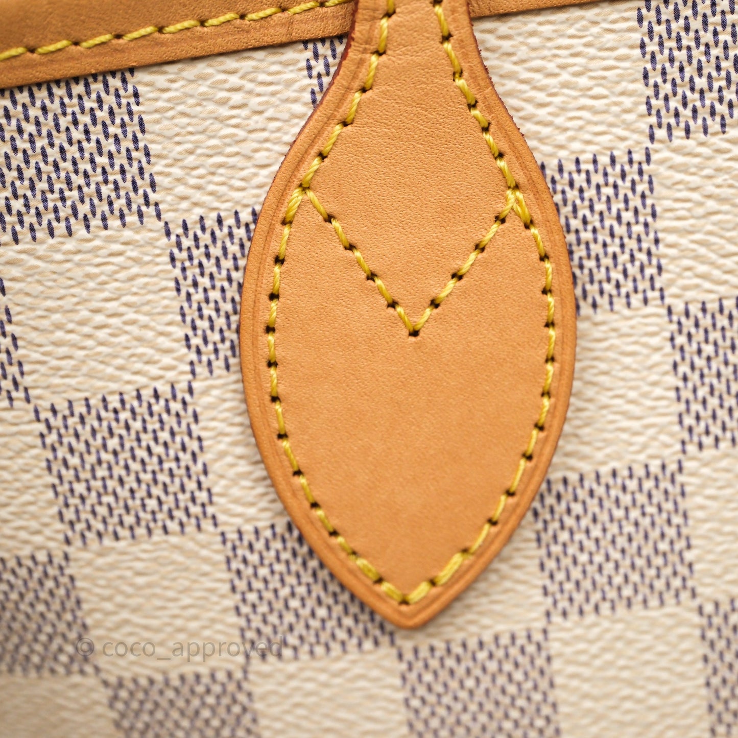 Louis Vuitton Neverfull MM Damier Azur Canvas Tote Bag