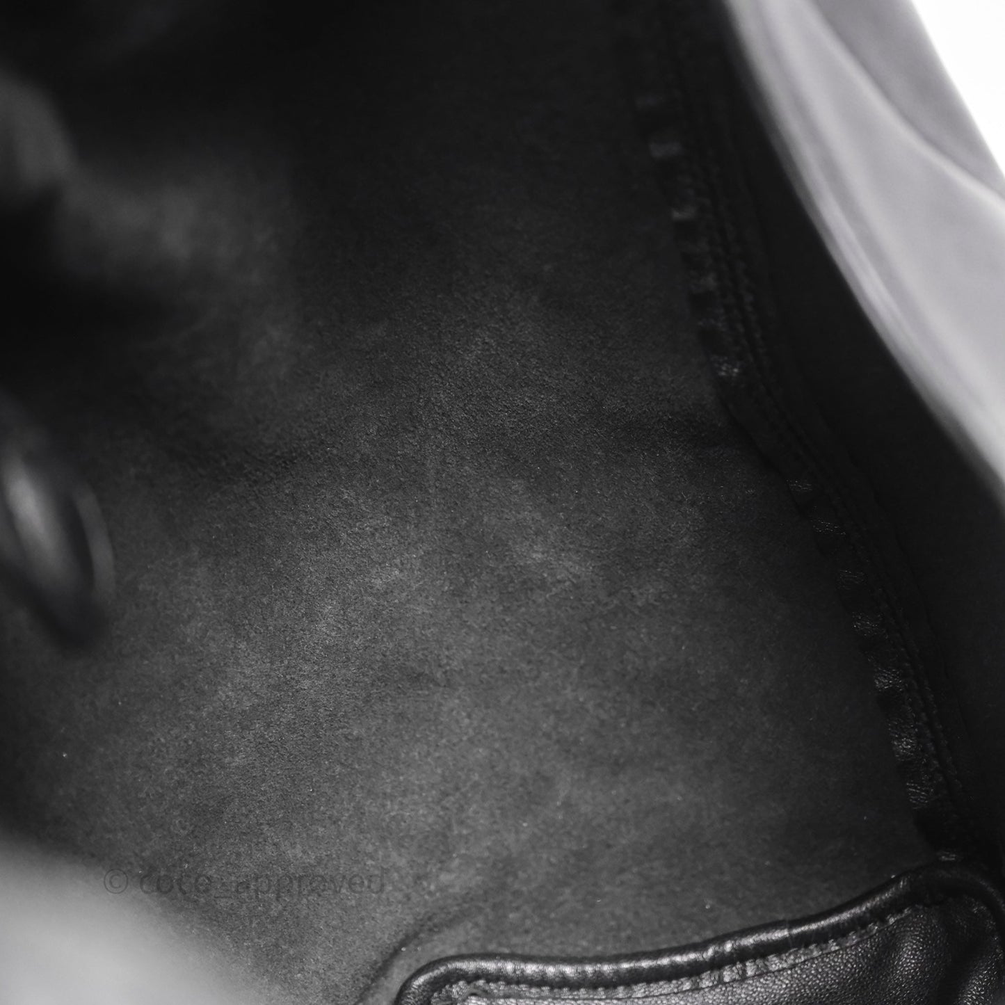 Loewe Small Squeeze Bag in Mellow Nappa Lambskin Black