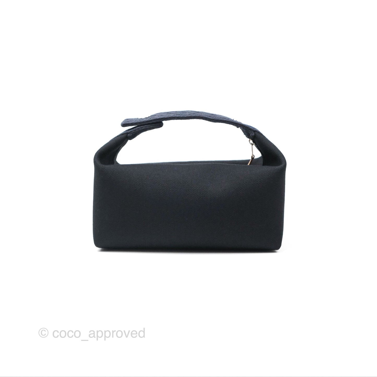 Hermès Small Bride-A-Brac Noir Bleu Nuit Canvas