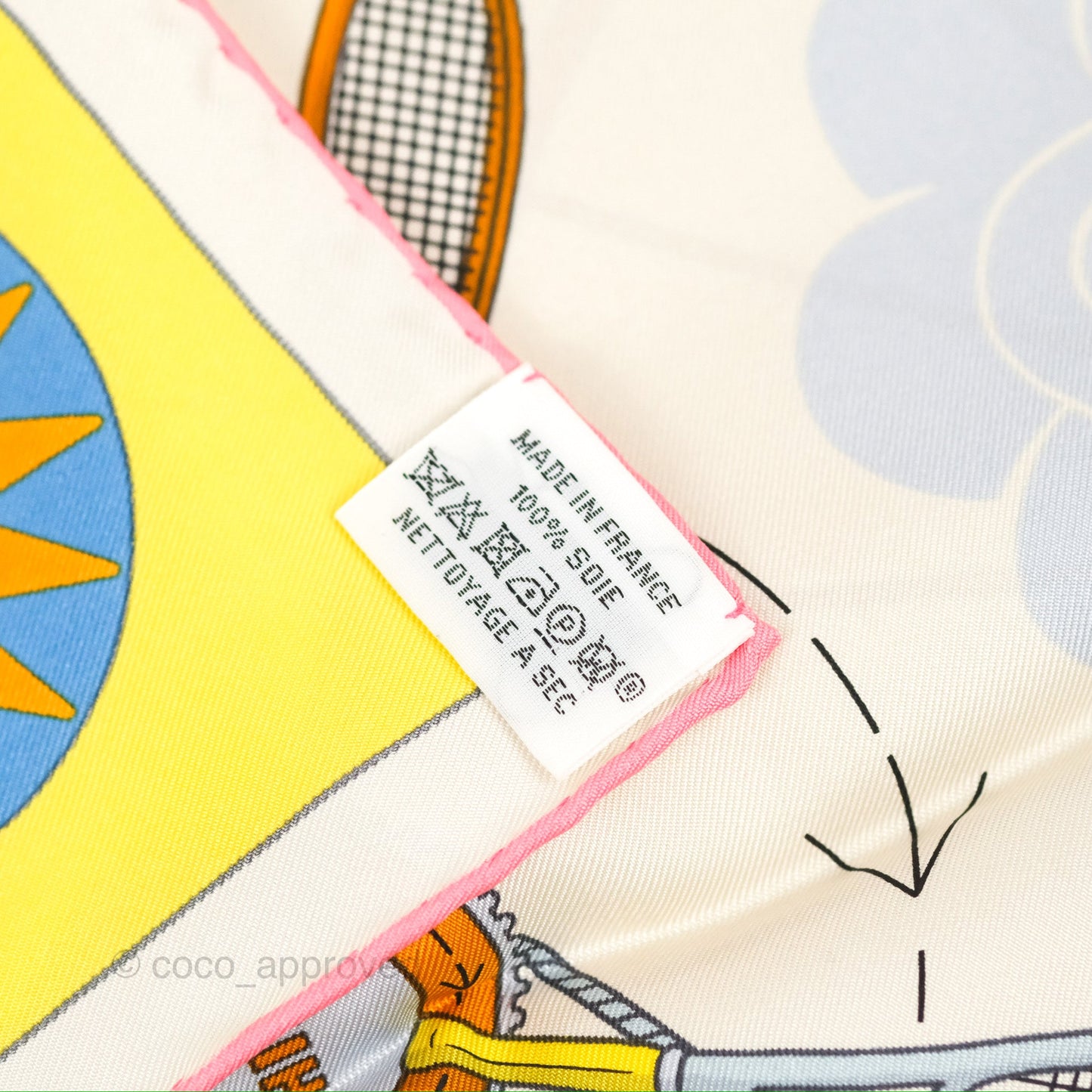 Hermès Tea for Two Silk Scarf 90