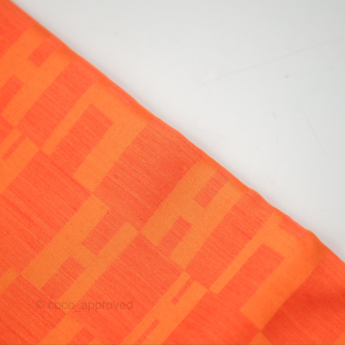 Hermès Faconnee Grand H Scarf Silk Wool