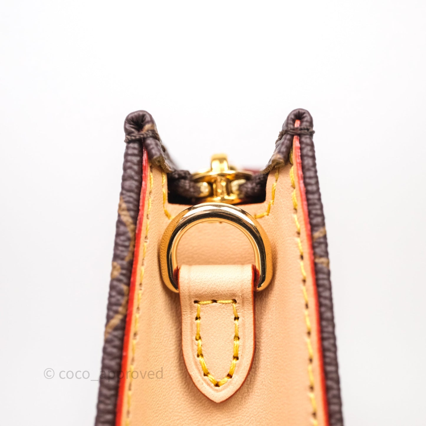 Louis Vuitton x Yayoi Kusama Toiletry Pouch on Chain Monogram Embroidered