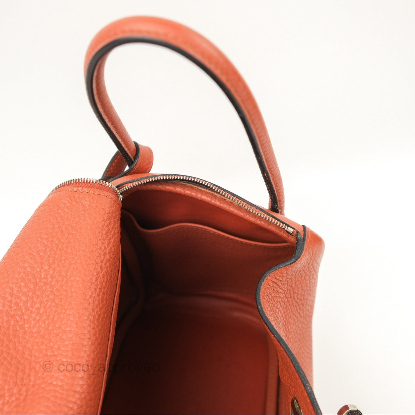 Hermès Lindy 26 Cuivre Clemence Palladium Hardware