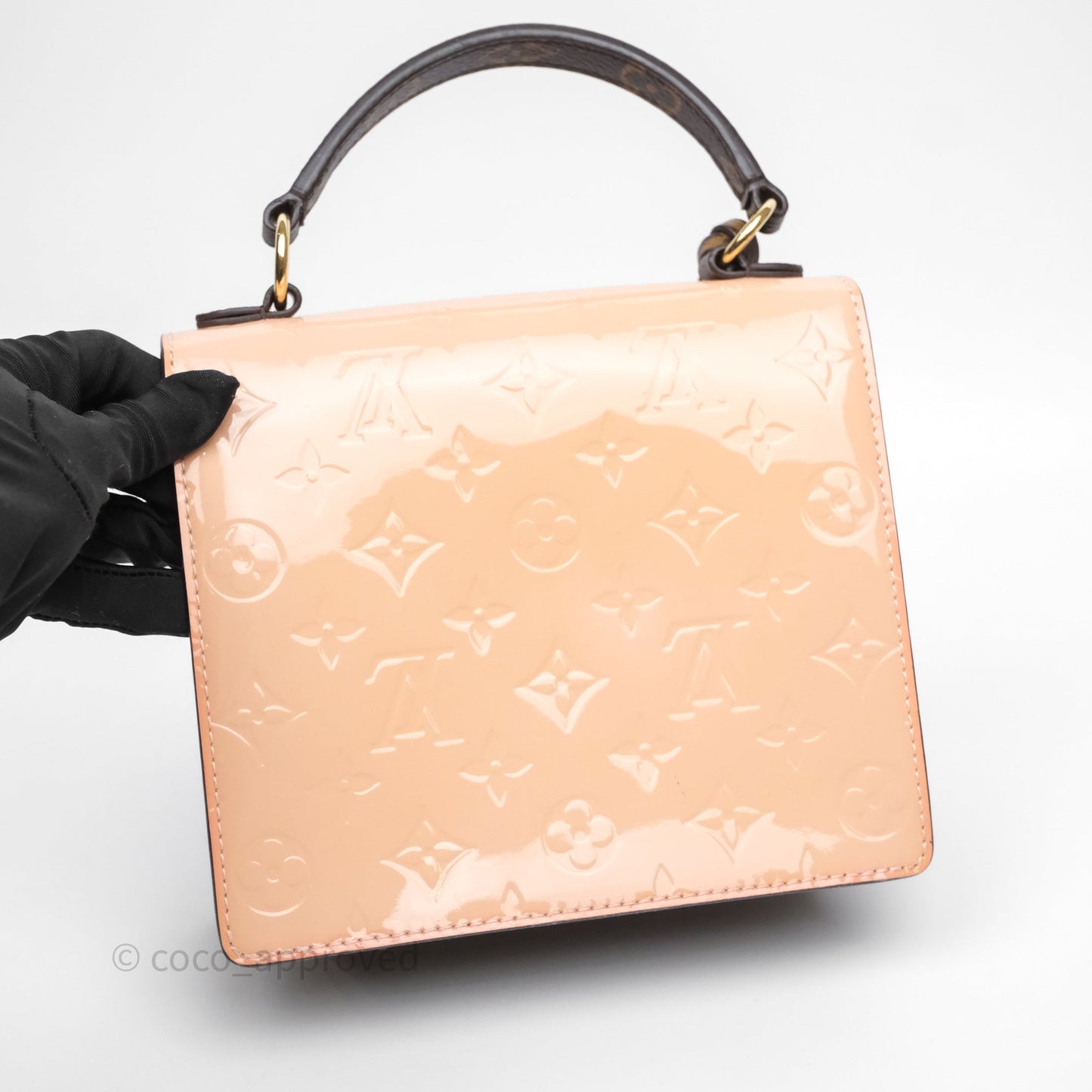 Louis Vuitton Spring Street Vernis Epi Monogram Rose Ballerine