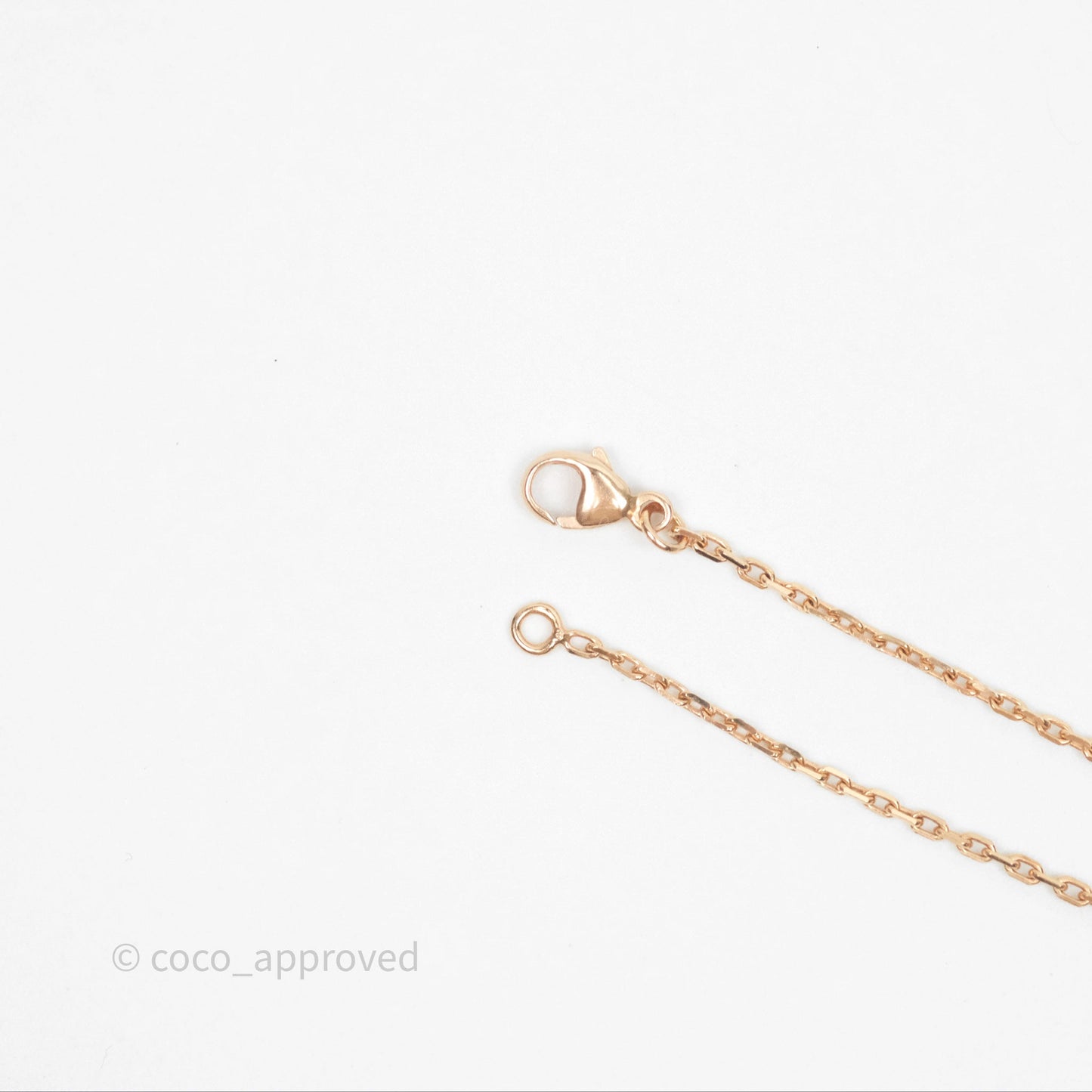 Hermès Mini Pop H Rose Dragee Pendant Necklace Rose Gold Hardware