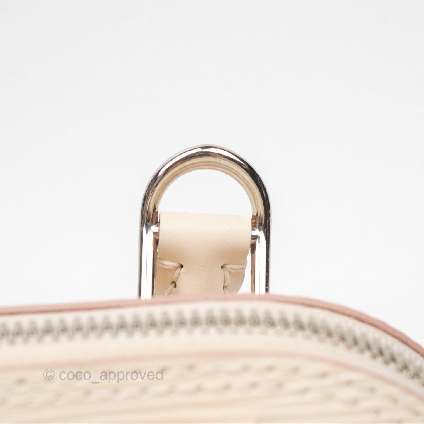 Louis Vuitton Alma Nano Quartz Silver Hardware