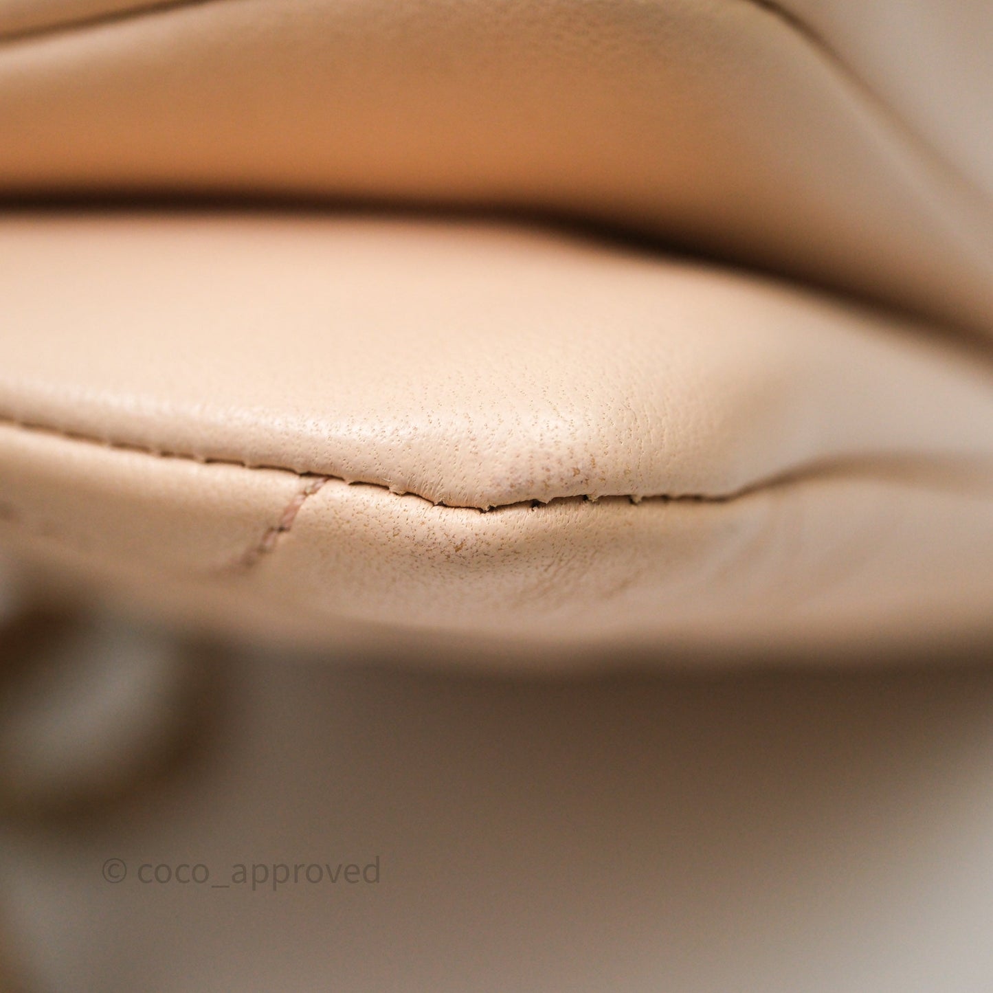 Chanel Small Trendy CC Beige Lambskin Gold Hardware