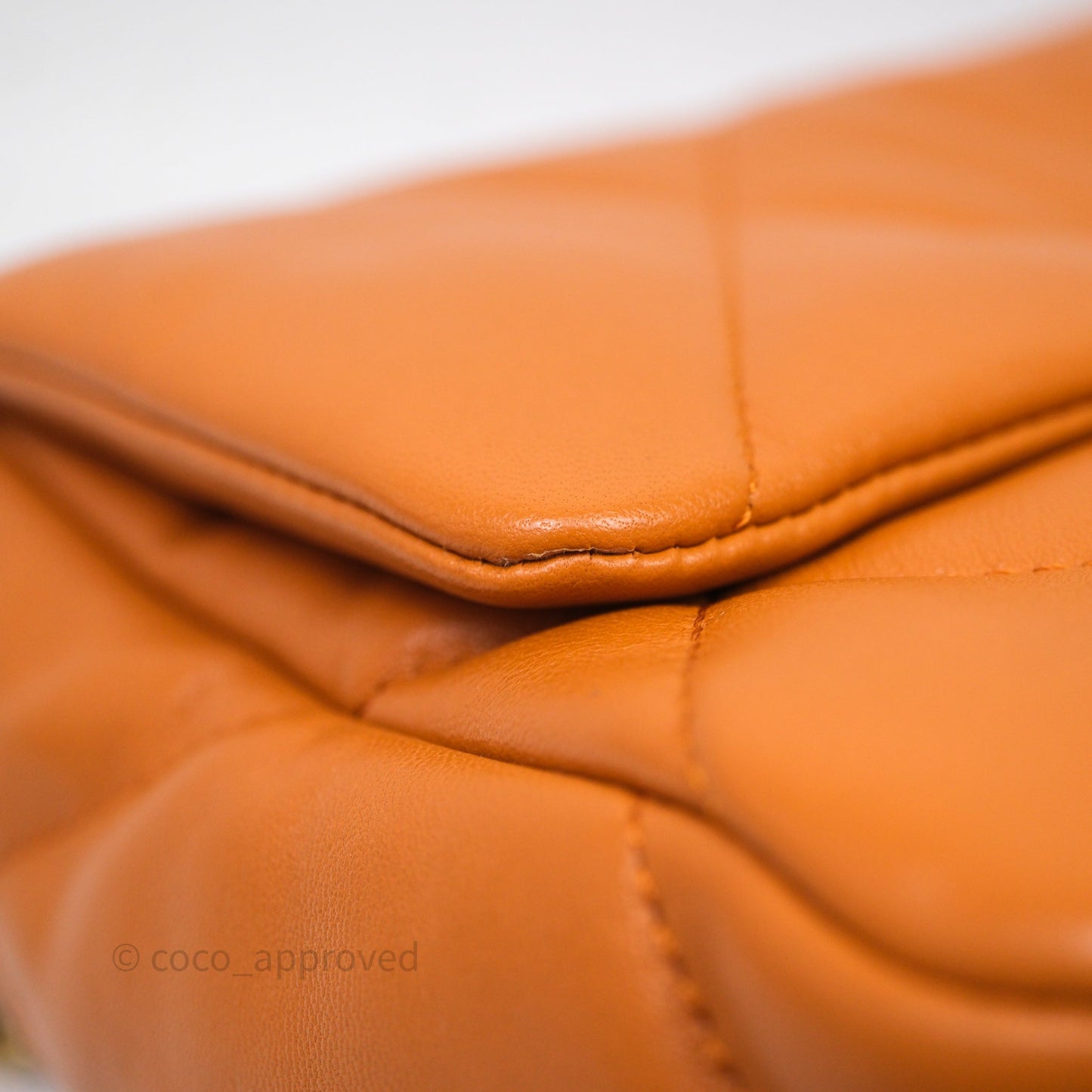 Chanel 19 Small Caramel Mixed Hardware