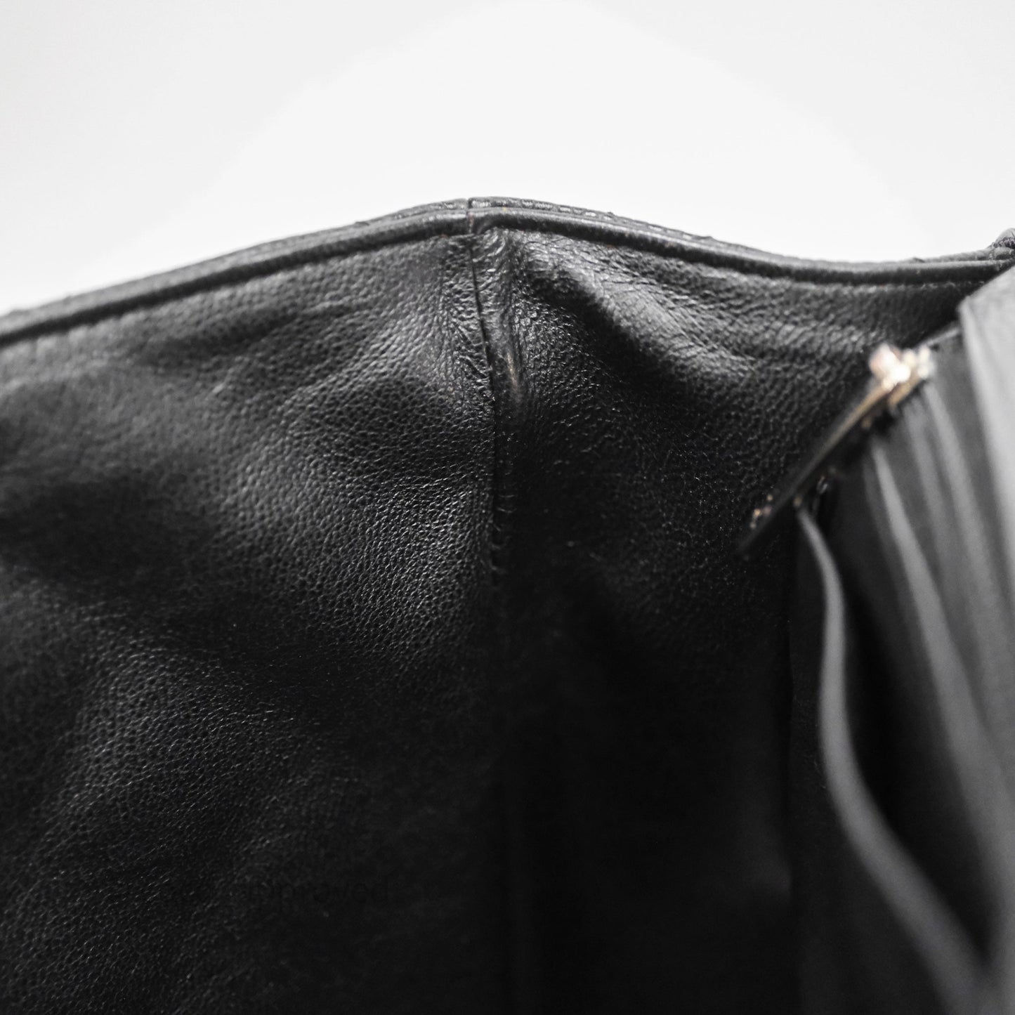 Chanel Jumbo Single Flap Black Caviar Silver Hardware