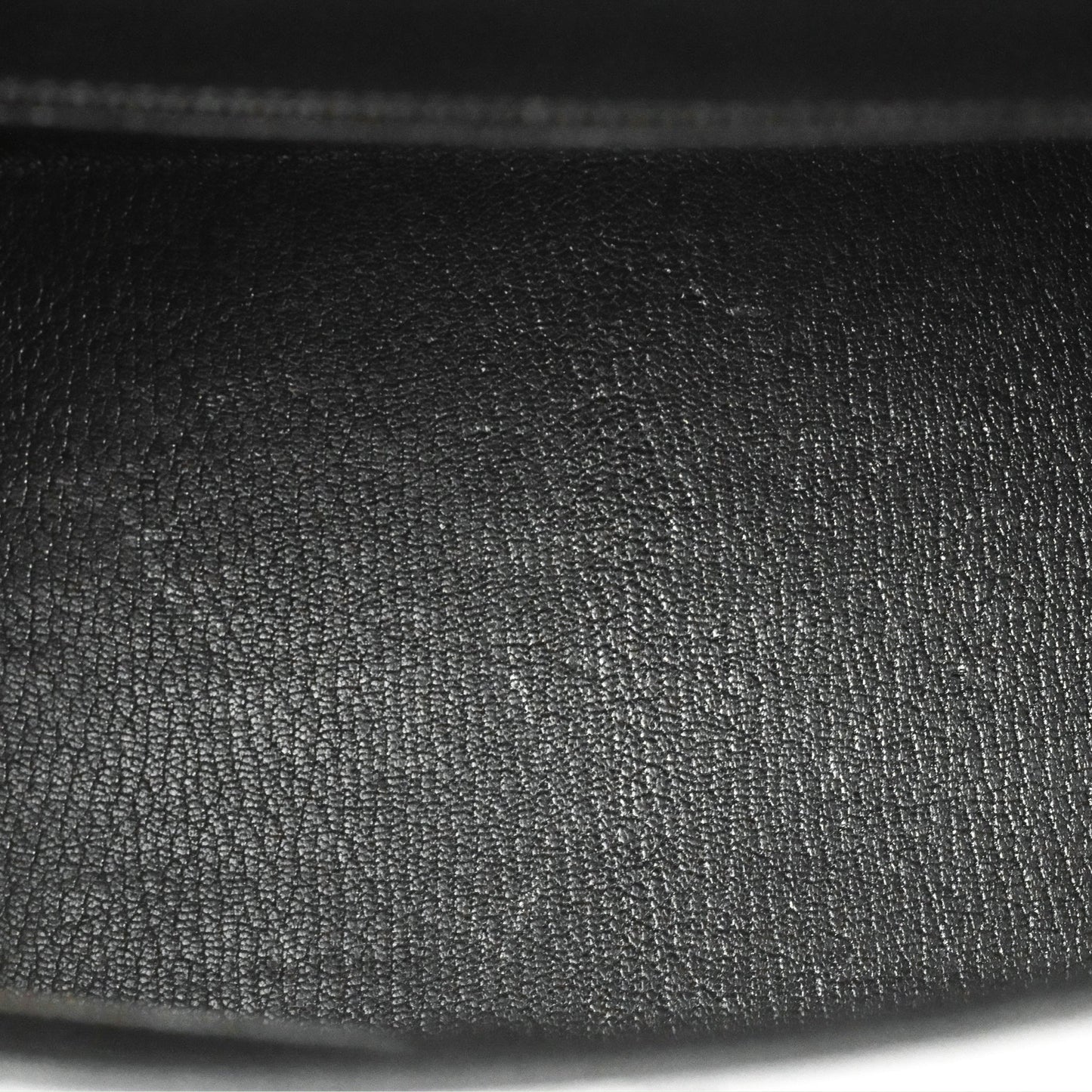 Hermès Kelly 32 Sellier Black Epsom Palladium Hardware