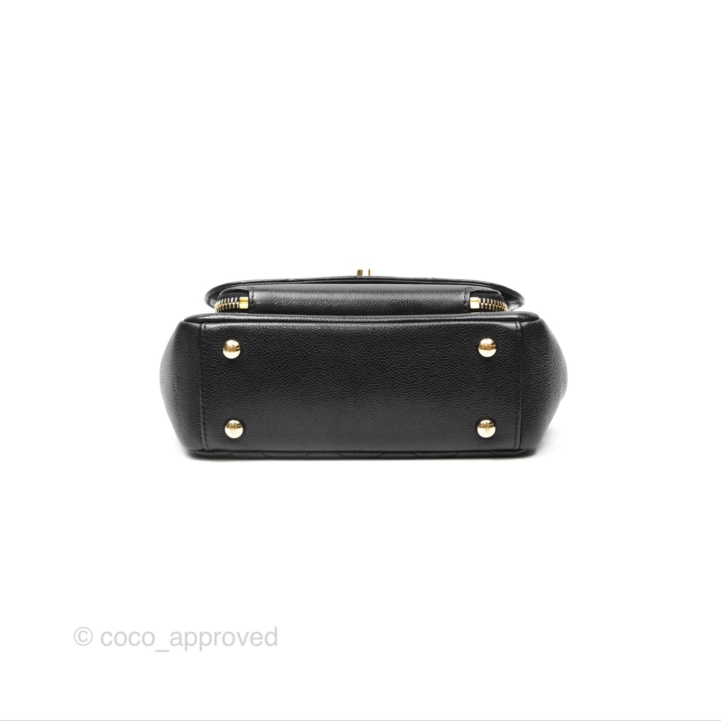 Chanel Quilted Small Business Affinity Flap Black Caviar Gold Hardware