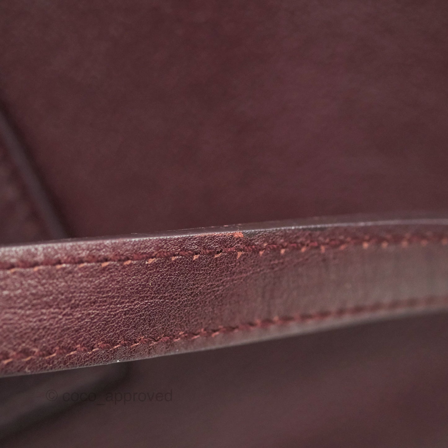 Saint Laurent Classic Sac De Jour Small Burgundy Smooth Calfskin Gold Hardware