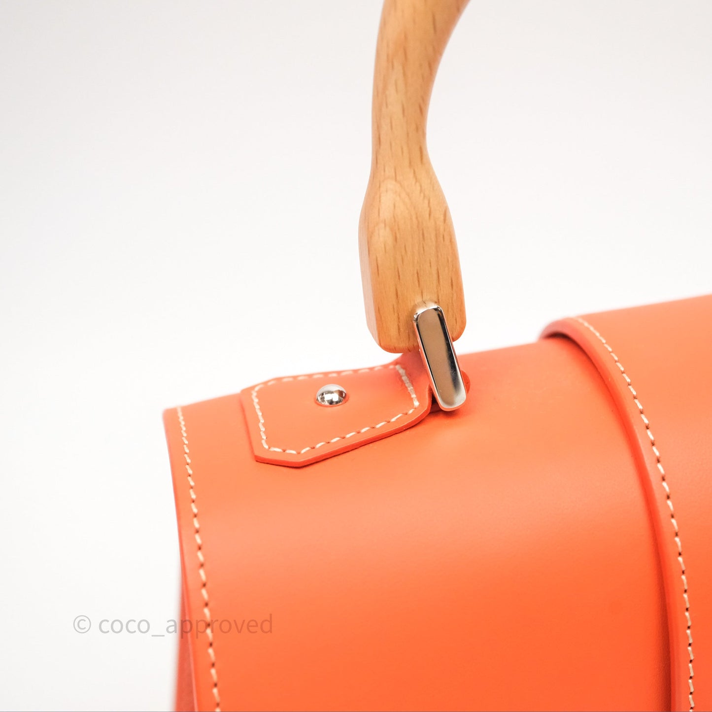 Goyard Saïgon Structuré Mini Bag Orange Goyardine Canvas