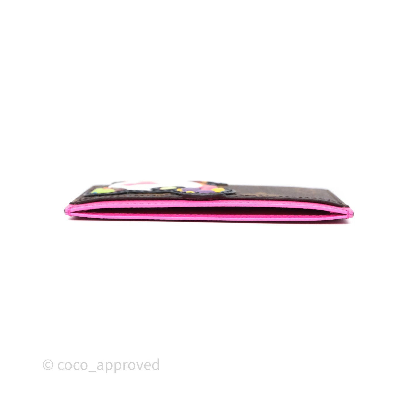 Louis Vuitton x Takashi Murakami Card Holder Monogram Canvas